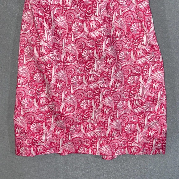 Vineyard Vines Dress Womens Size 6 Pink Mini Style Solid Lined Strapless Casual - Picture 2 of 16